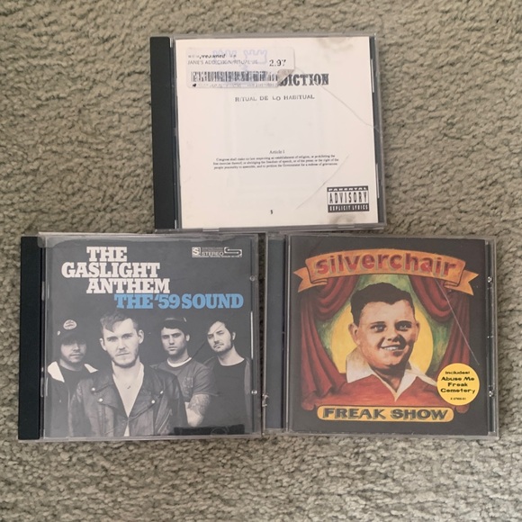 Other - ❤️ 10 for $20❤️CD Collection: The Gaslight Anthem, Silverchair, Jane's Addiction